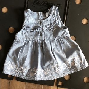 Calvin Klein Toddler Denim Sundress